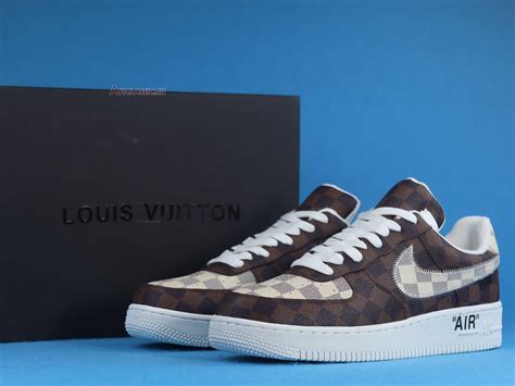 af1 louis vuitton brown